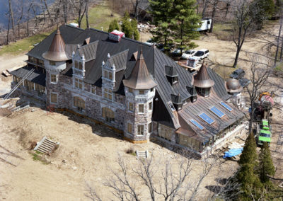 Réalisations vu de haut - Couvreur Verdun